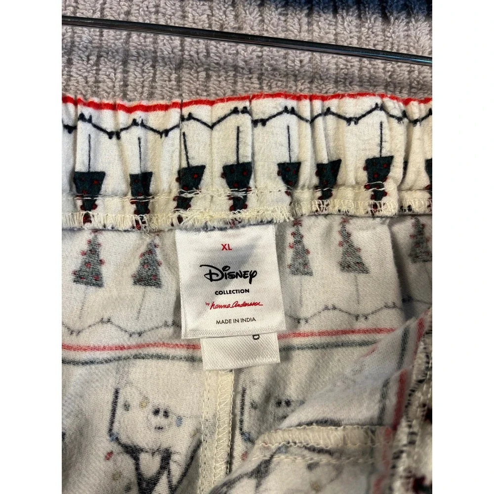 Hanna Andersson Disney Nightmare Before Christmas Flannel Pajama Pants Adult XL